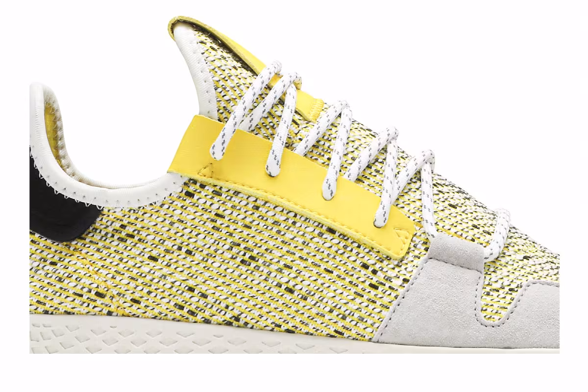 Pharrell x adidas Tennis Hu V2 Yellow, view 3