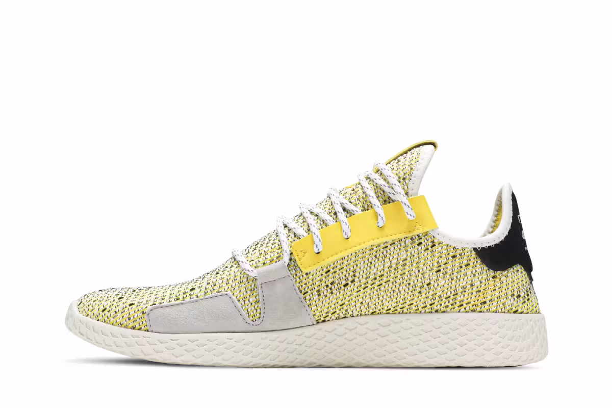 Pharrell x adidas Tennis Hu V2 Yellow, view 4