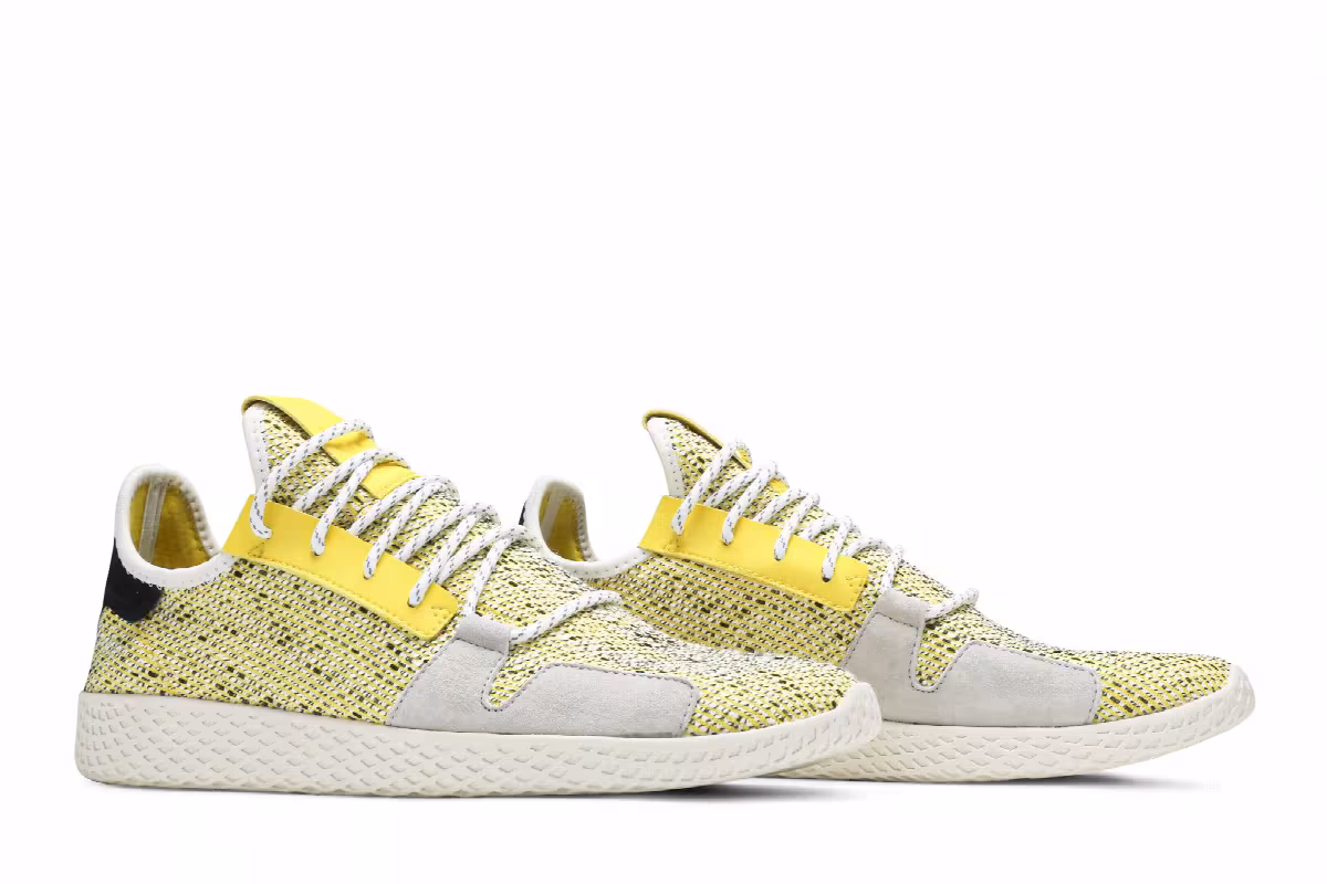 Pharrell x adidas Tennis Hu V2 Yellow, view 9