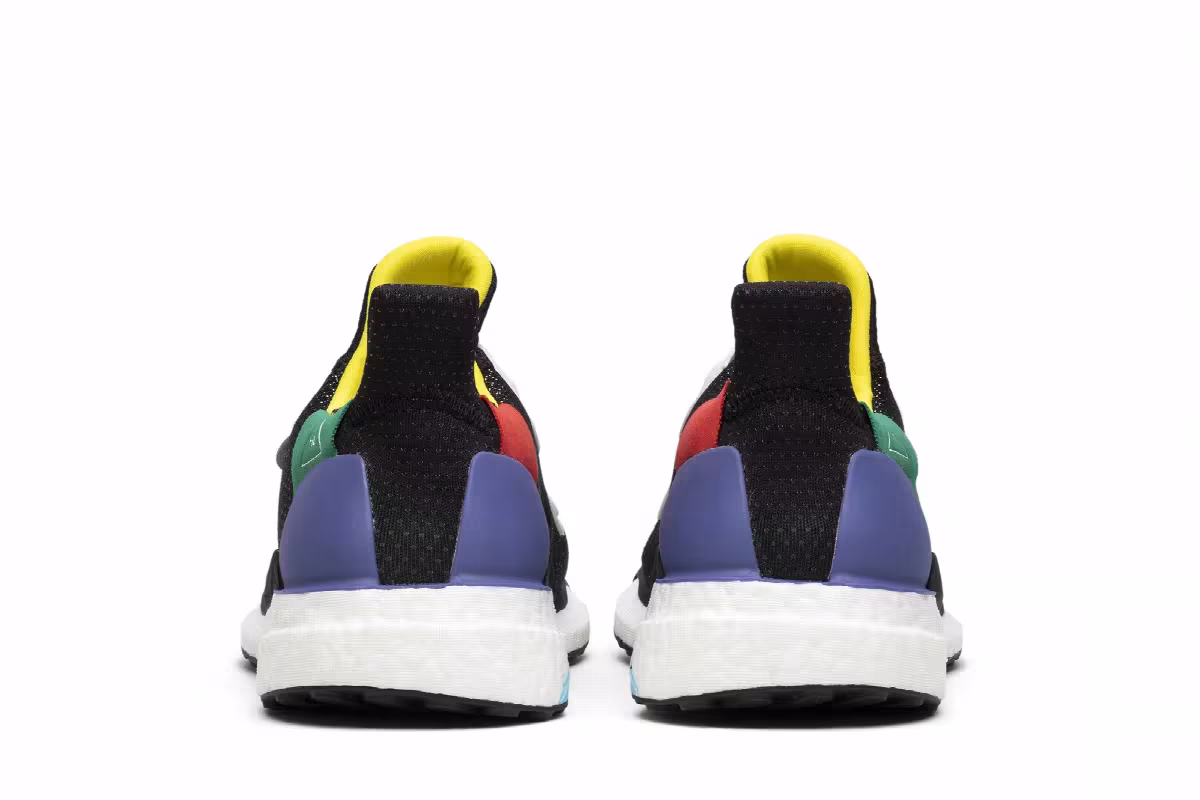 Pharrell x adidas Women's Solar Hu Glide Black, view 7
