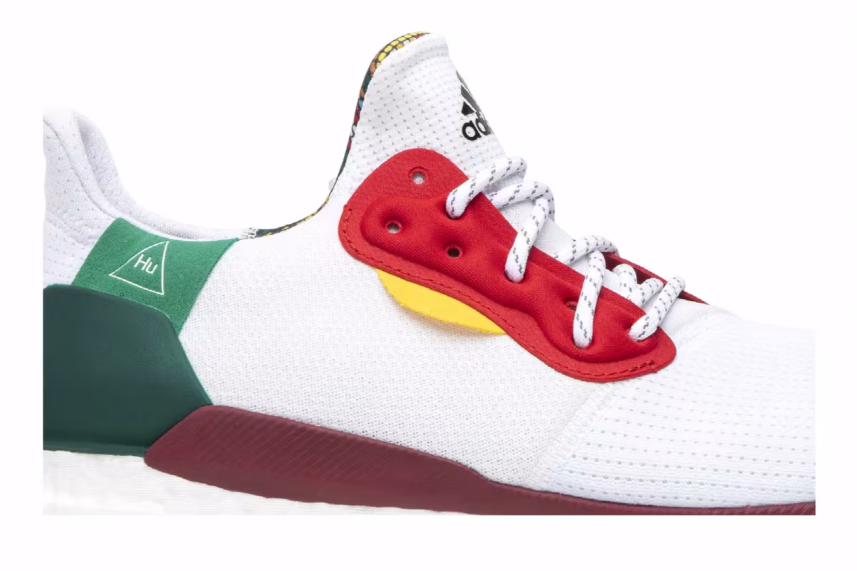 Pharrell x adidas Solar Hu Glide White, view 3