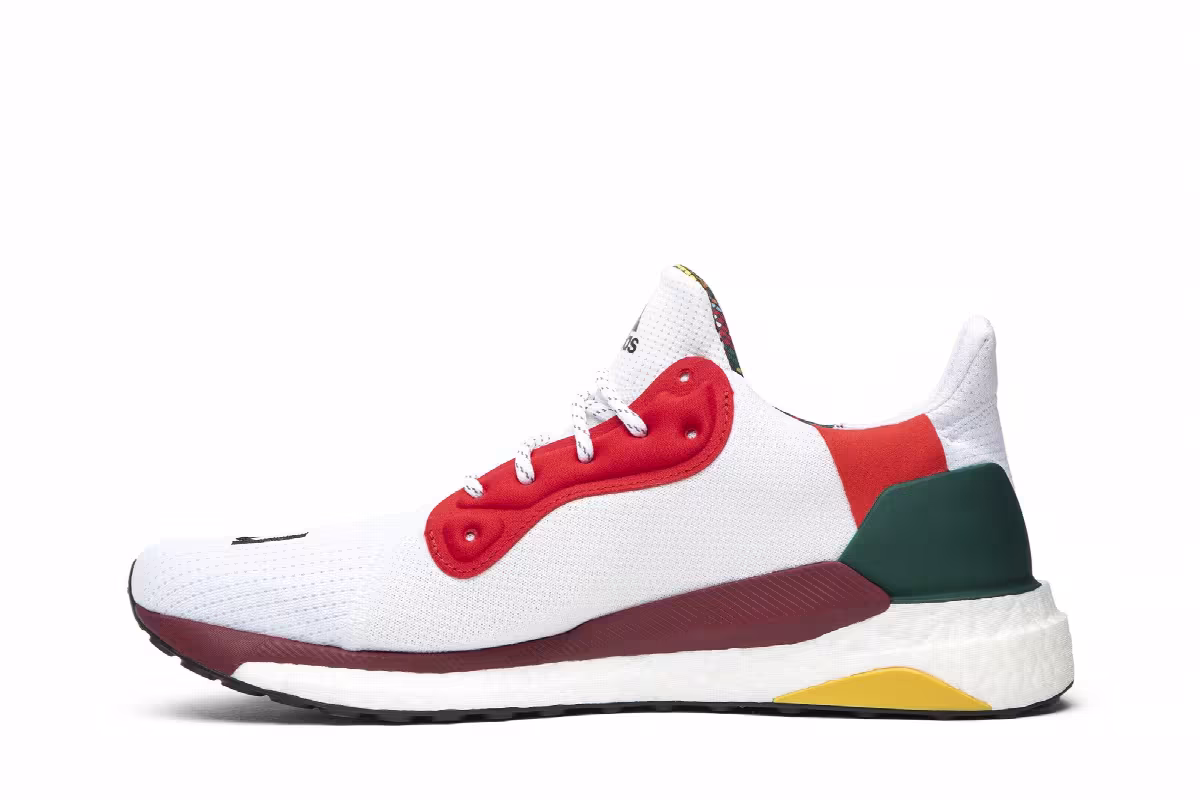 Pharrell x adidas Solar Hu Glide White, view 4