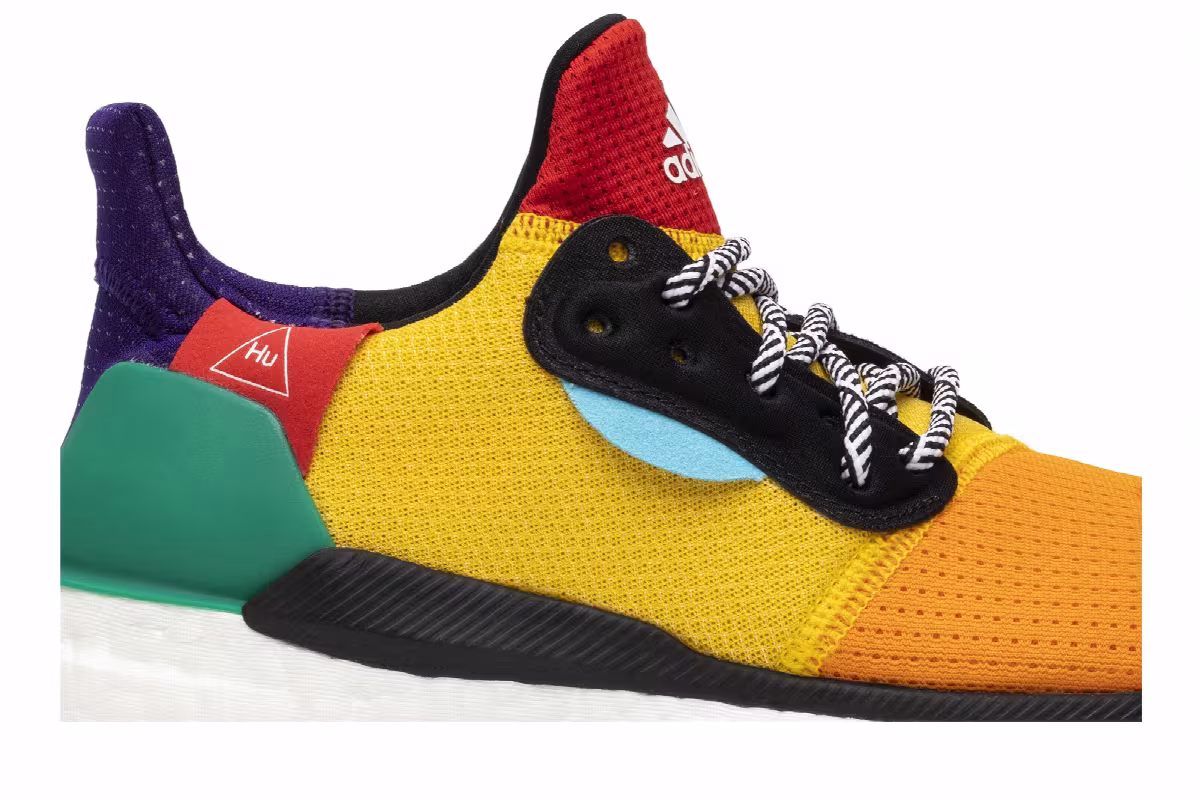 Pharrell x adidas Women's Solar Hu Glide Yellow, view 3