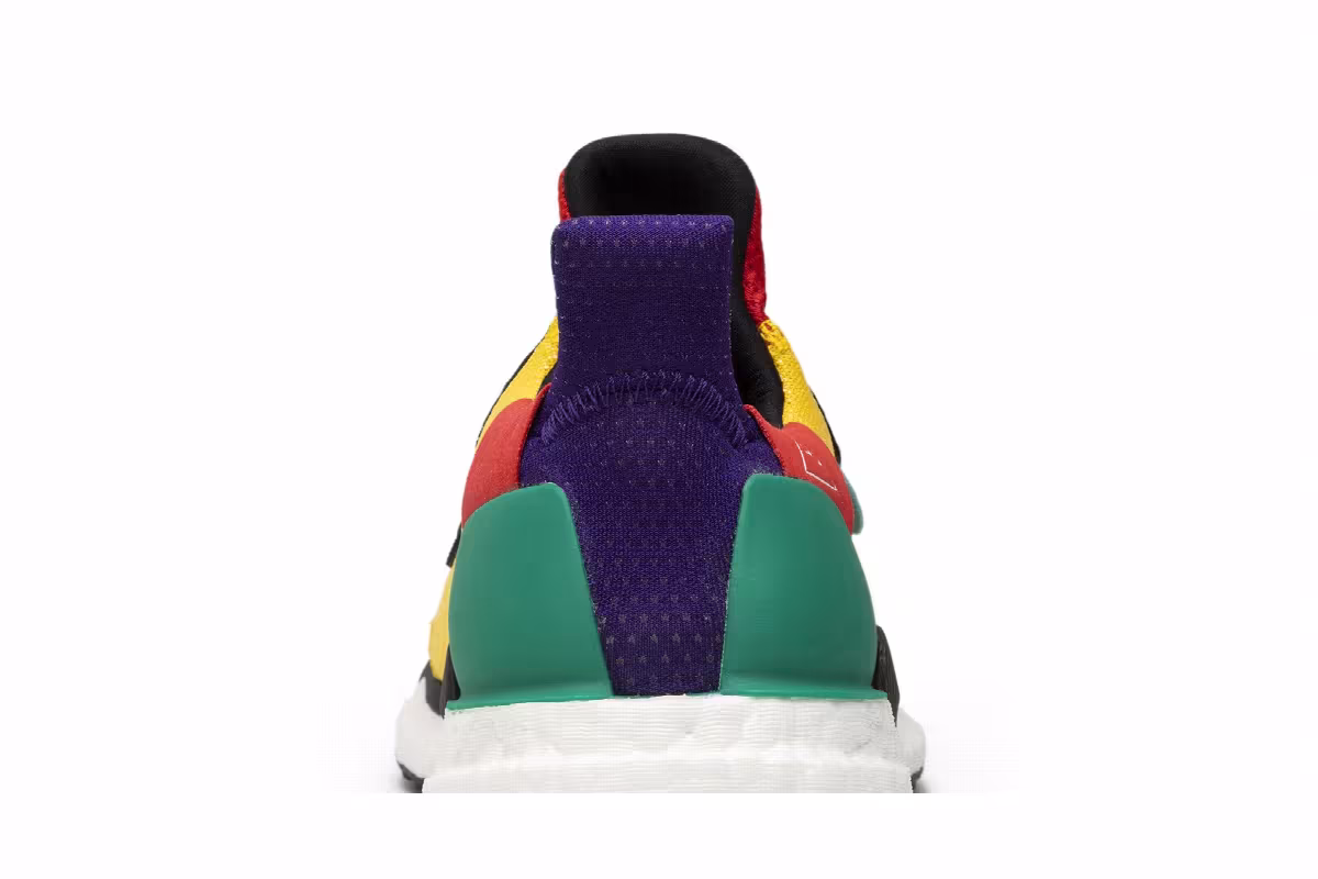 Pharrell x adidas Women's Solar Hu Glide Yellow, view 8