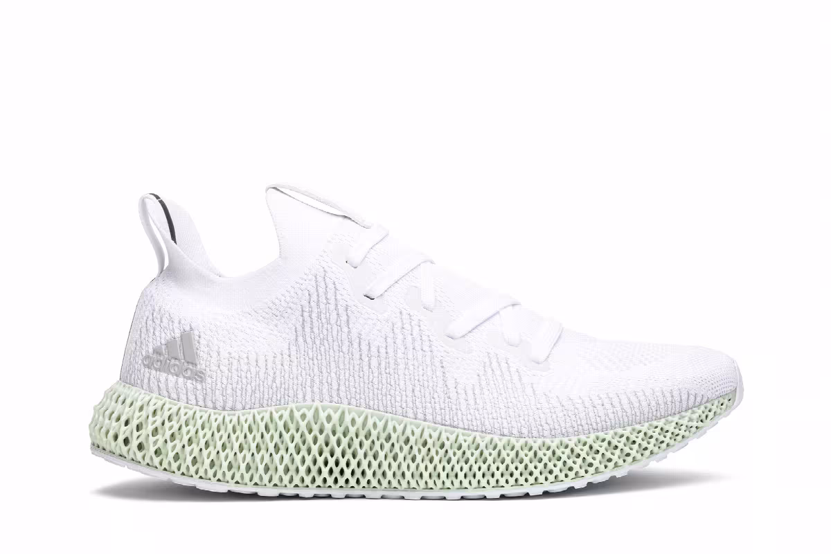 adidas AlphaEdge 4D Footwear White, view 2