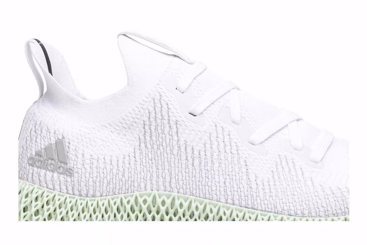 adidas AlphaEdge 4D Footwear White, view 3
