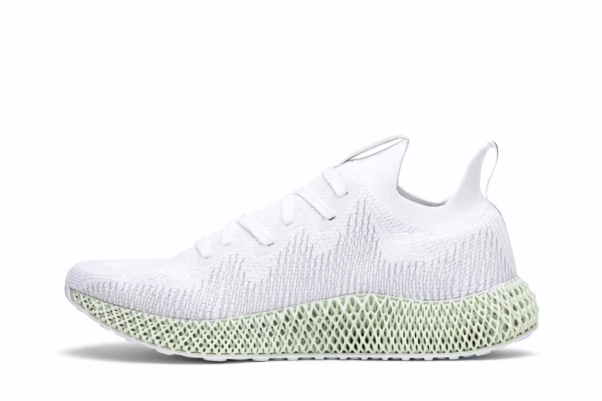 adidas AlphaEdge 4D Footwear White, view 4