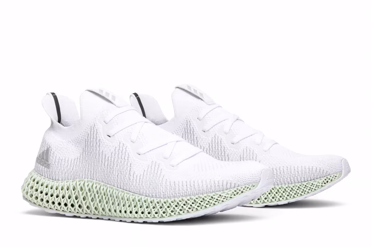 adidas AlphaEdge 4D Footwear White, view 9