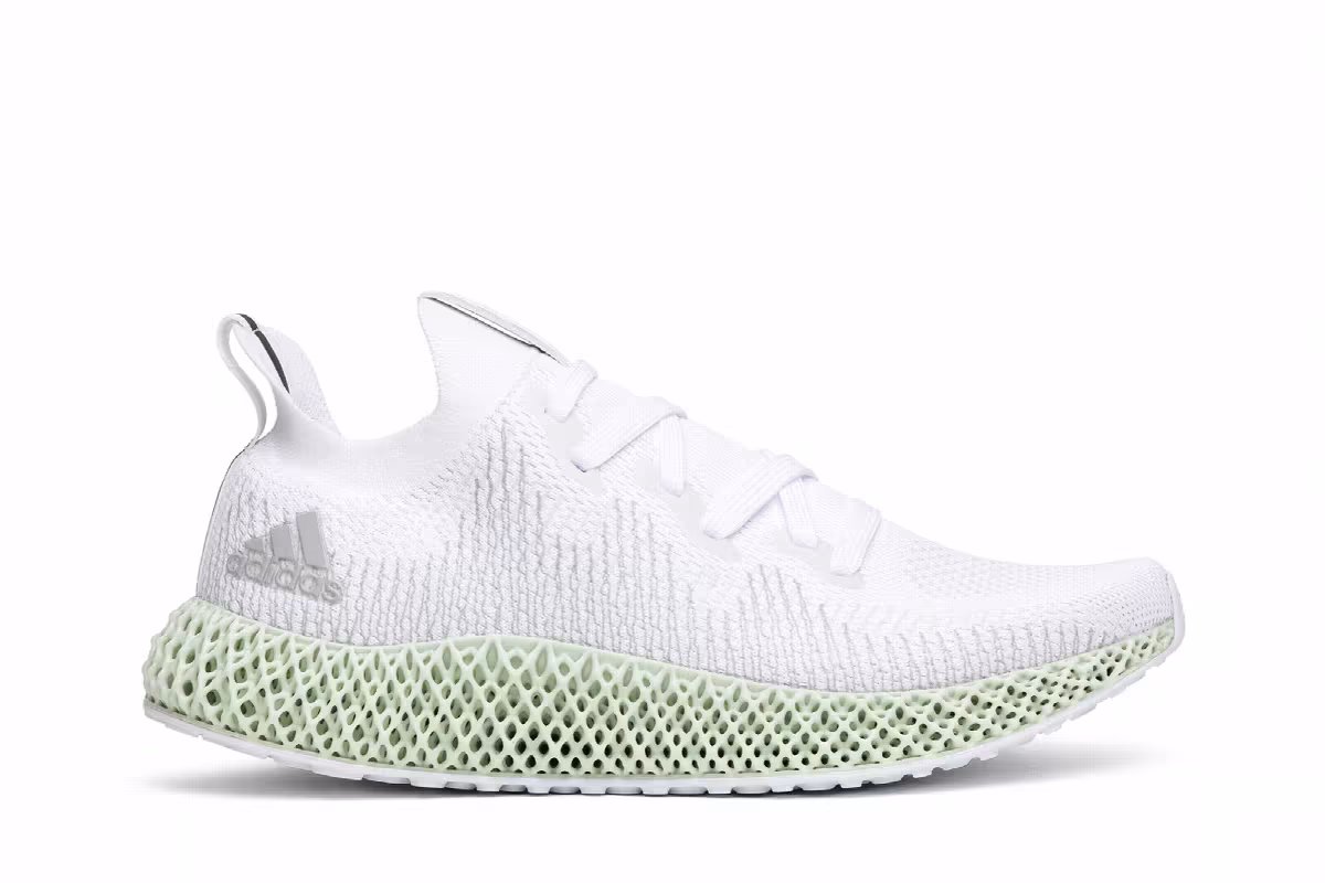 adidas Women's AlphaEdge 4D Footwear White, view 2