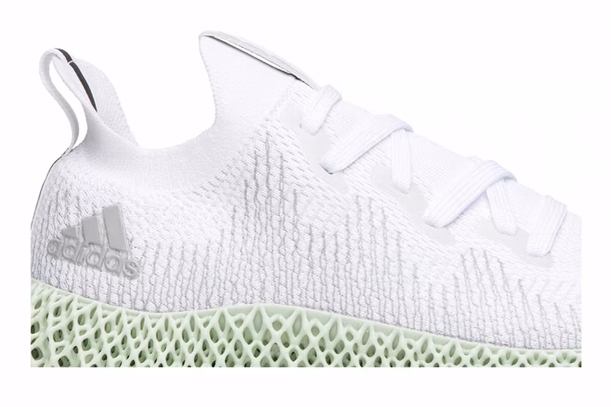 adidas Women's AlphaEdge 4D Footwear White, view 3