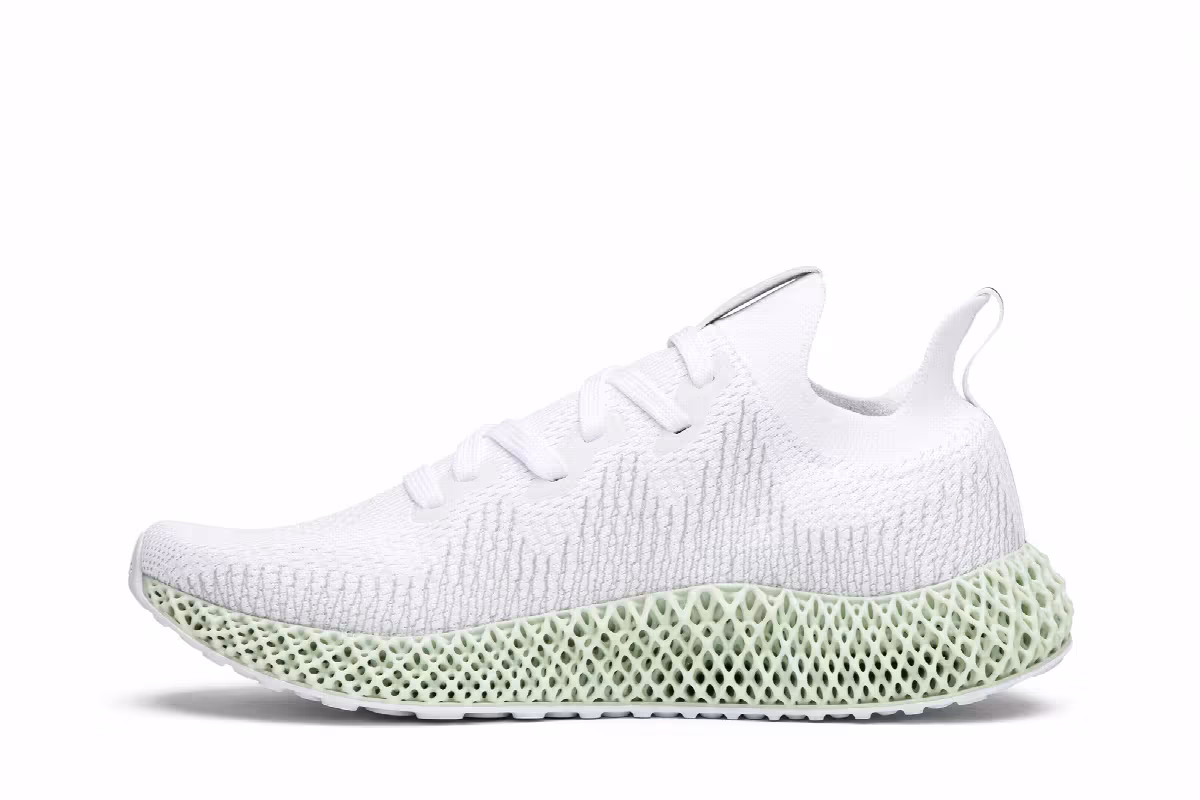 adidas Women's AlphaEdge 4D Footwear White, view 4
