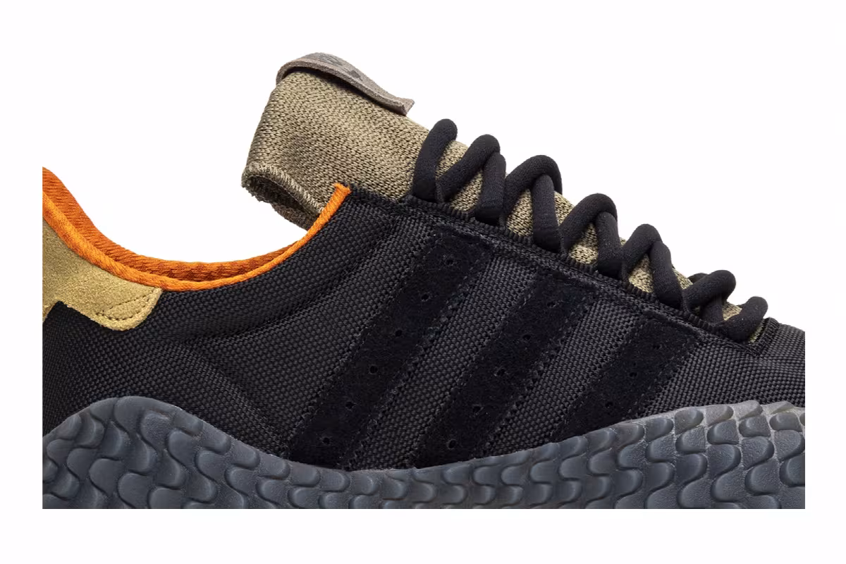 Bodega x adidas Kamanda Core Black, view 3