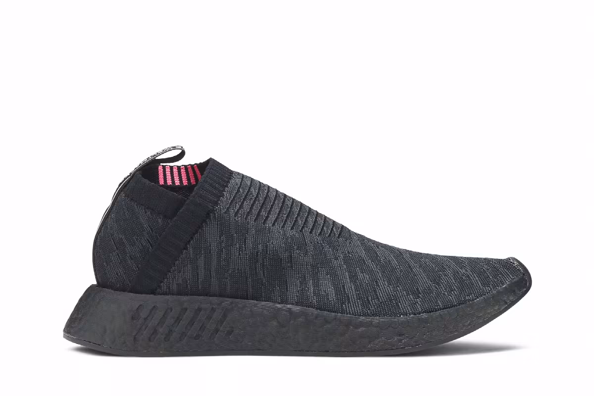 adidas NMD_CS2 Primeknit Triple Black, view 2