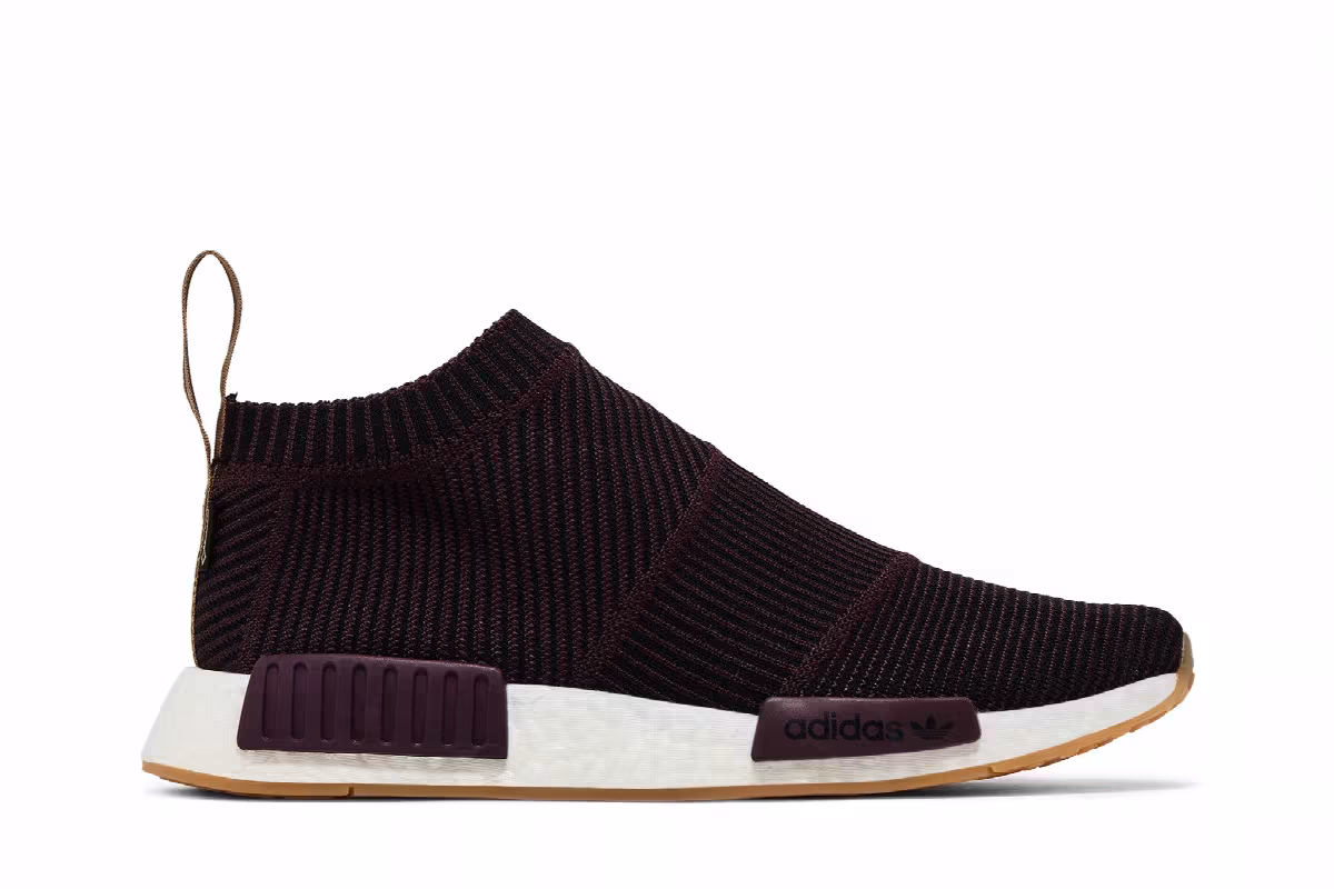 Sneakersnstuff x adidas NMD_CS1 Primeknit Gore-Tex Burgundy, view 2
