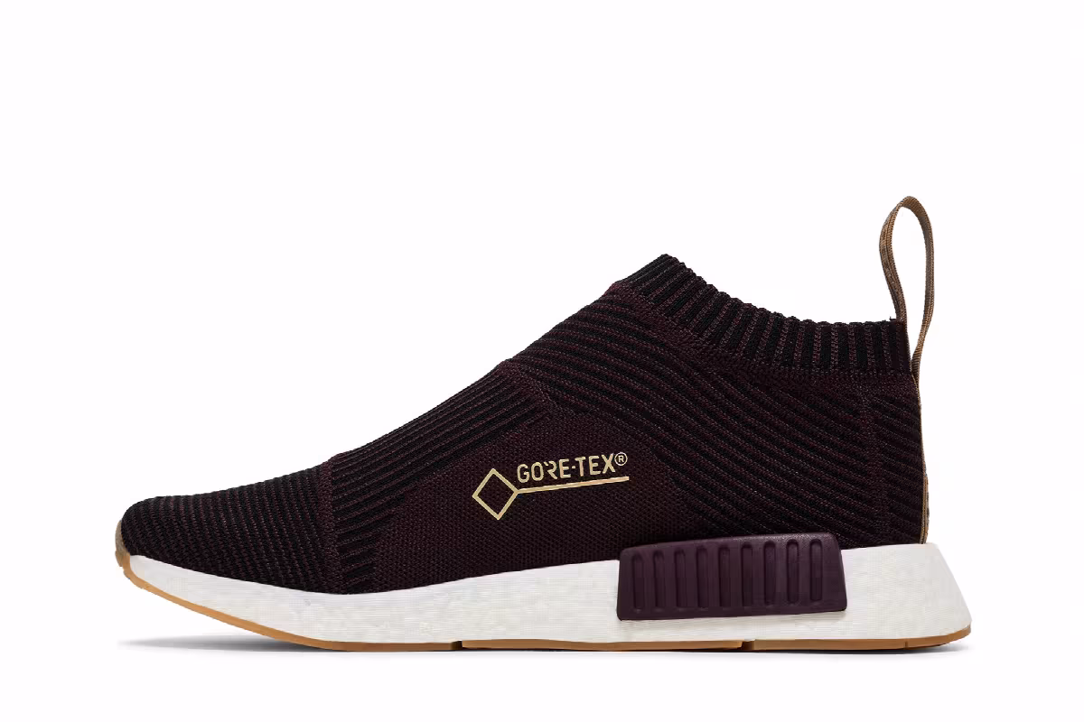 Sneakersnstuff x adidas NMD_CS1 Primeknit Gore-Tex Burgundy, view 4