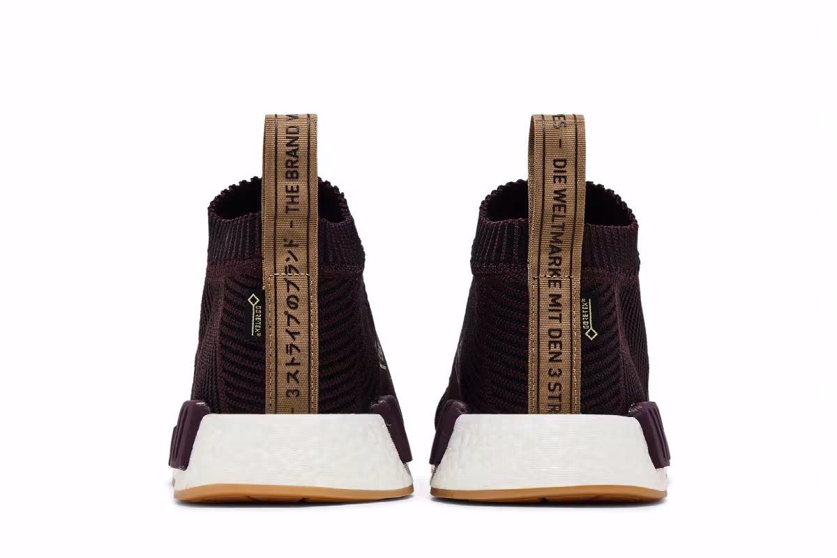 Sneakersnstuff x adidas NMD_CS1 Primeknit Gore-Tex Burgundy, view 7