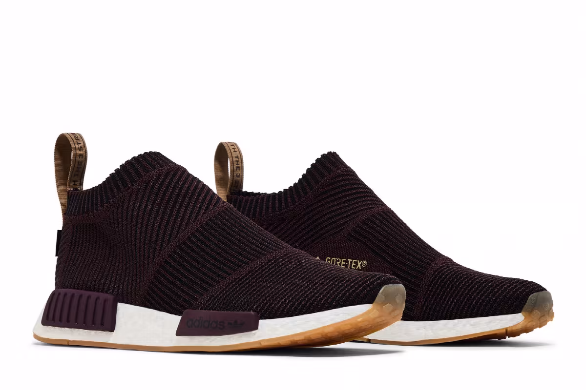 Sneakersnstuff x adidas NMD_CS1 Primeknit Gore-Tex Burgundy, view 9