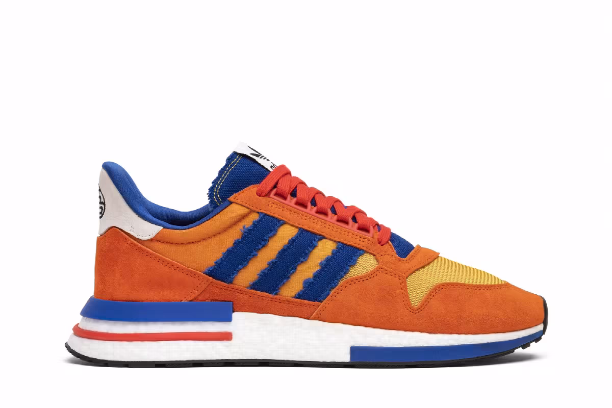 Dragon Ball Z x adidas ZX 500 RM Son Goku, view 2