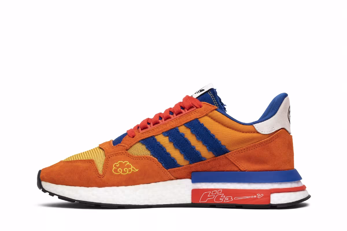 Dragon Ball Z x adidas ZX 500 RM Son Goku, view 4