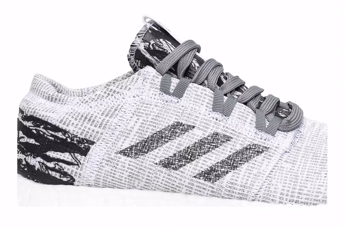 Undefeated x adidas PureBoost LTD Shift Grey, view 3