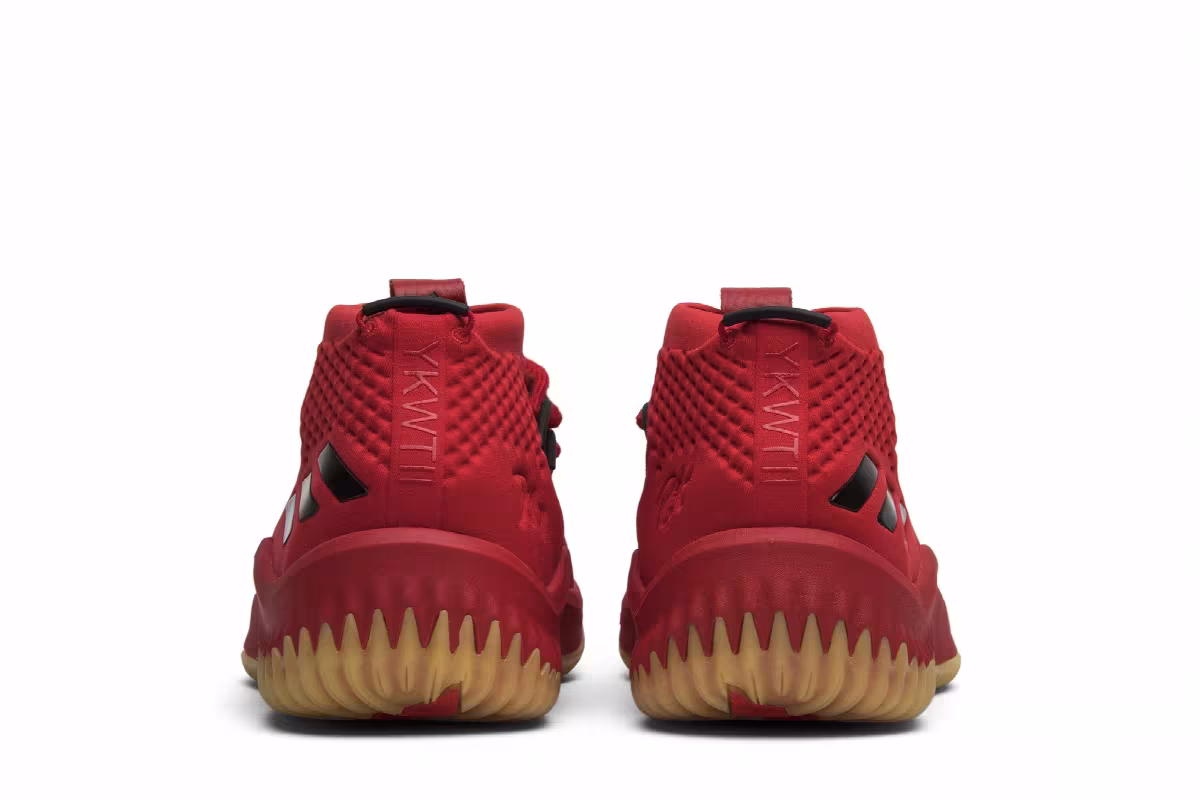 adidas Dame 4 Red Gum, view 7