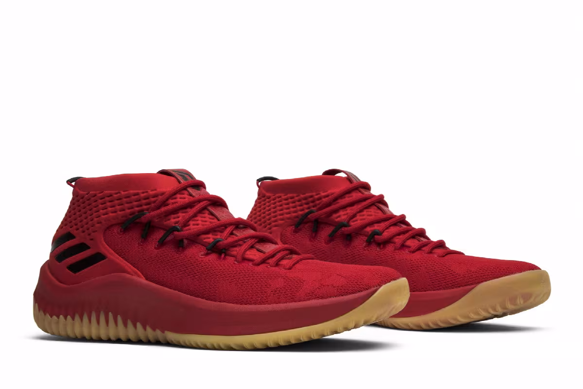 adidas Dame 4 Red Gum, view 9