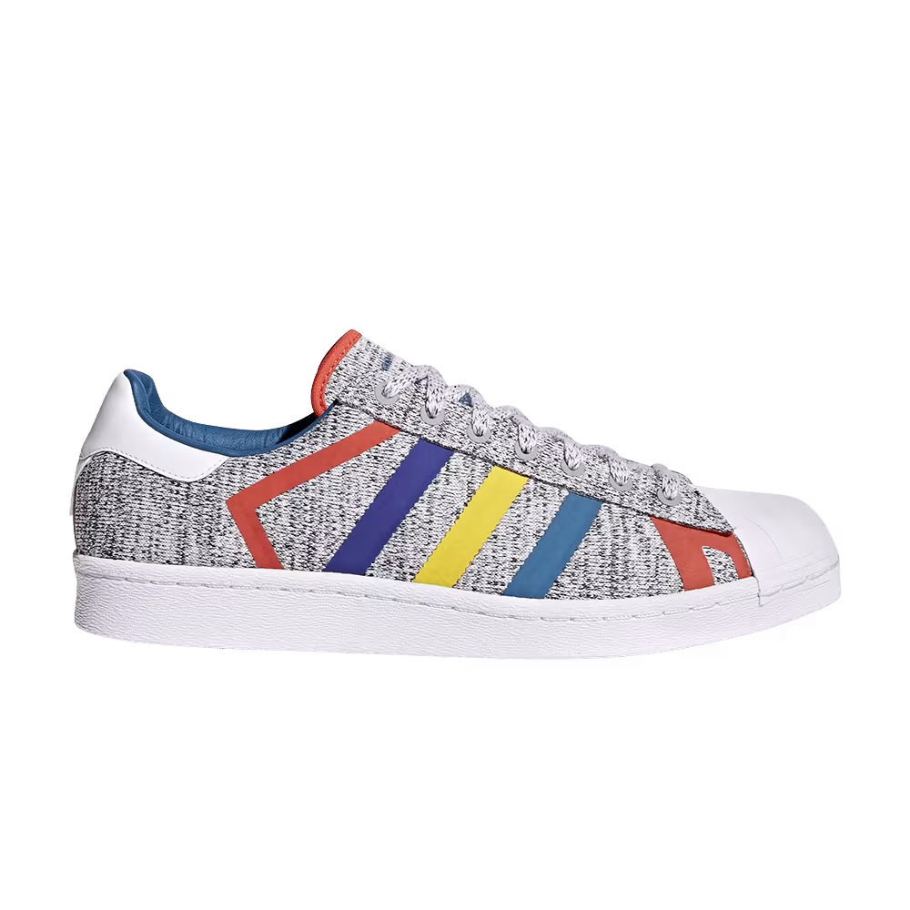 White Mountaineering x adidas Superstar Light Grey