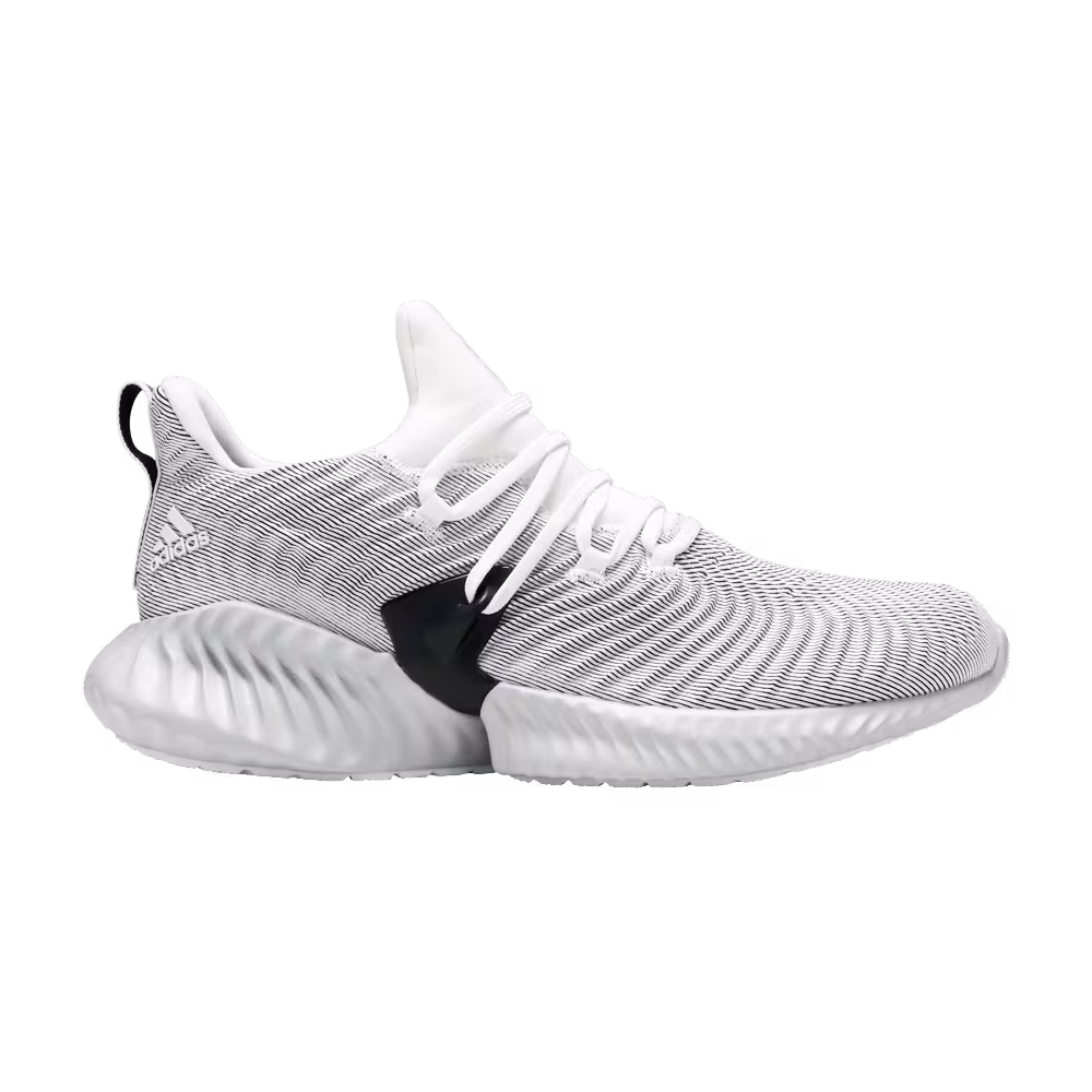 adidas AlphaBounce Instinct Cloud White Grey Two