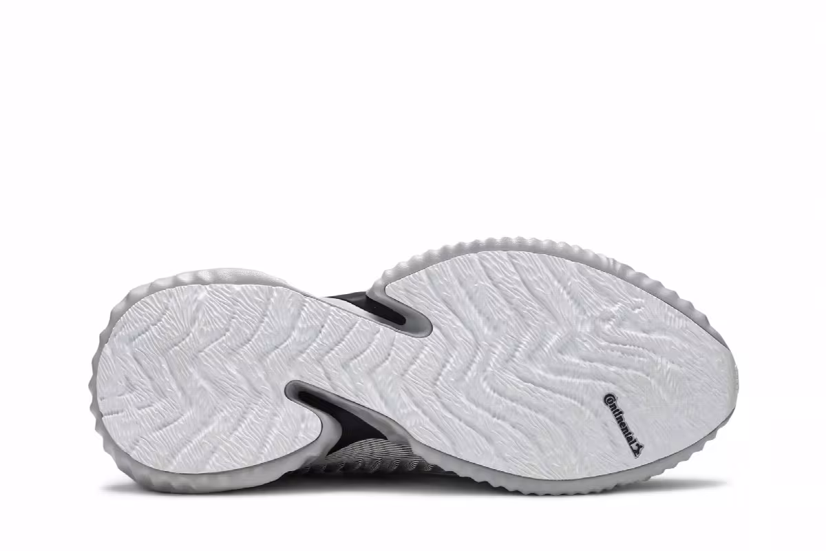 adidas AlphaBounce Instinct Cloud White Grey Two, view 5