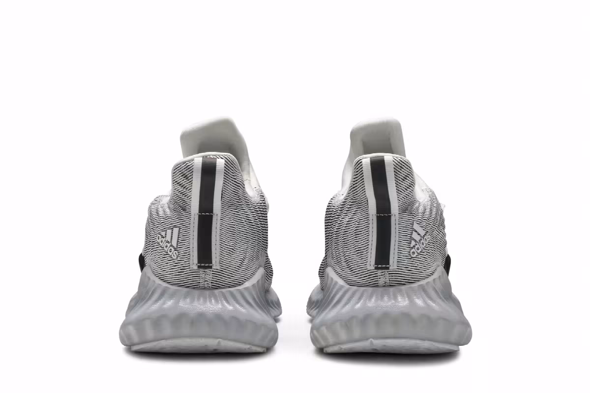 adidas AlphaBounce Instinct Cloud White Grey Two, view 7