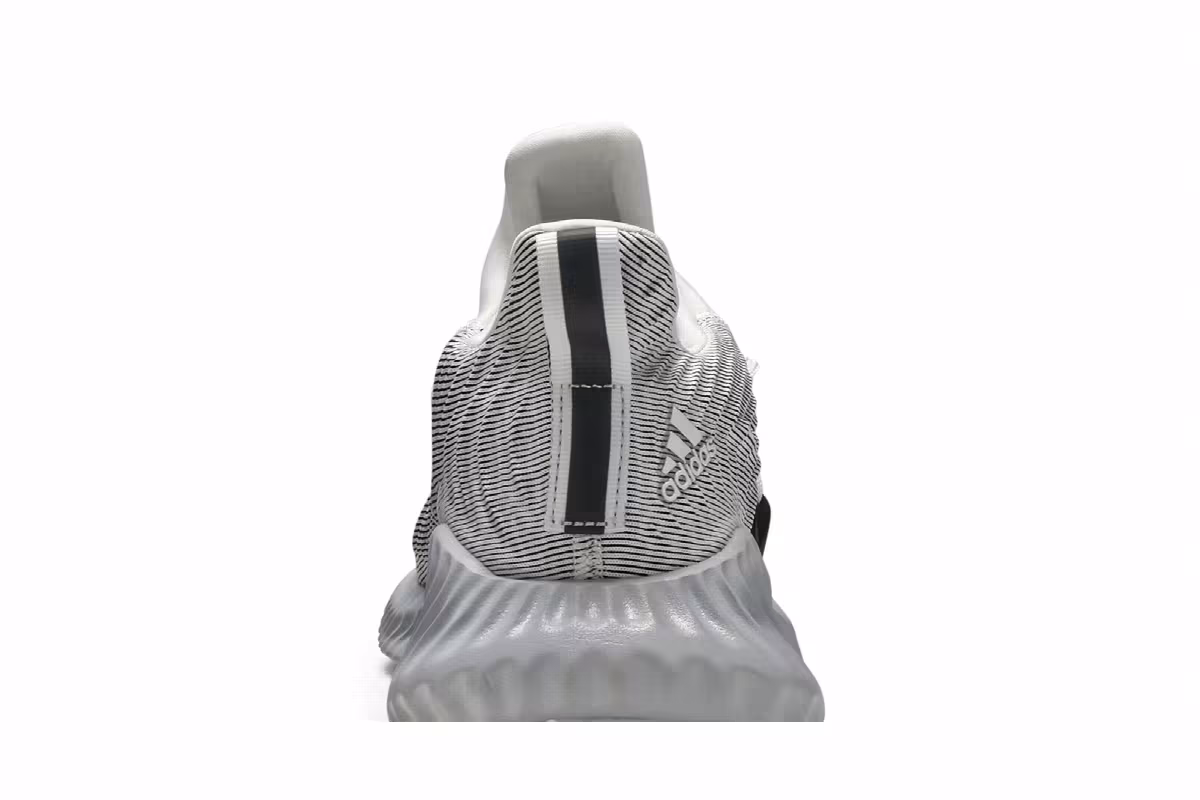 adidas AlphaBounce Instinct Cloud White Grey Two, view 8
