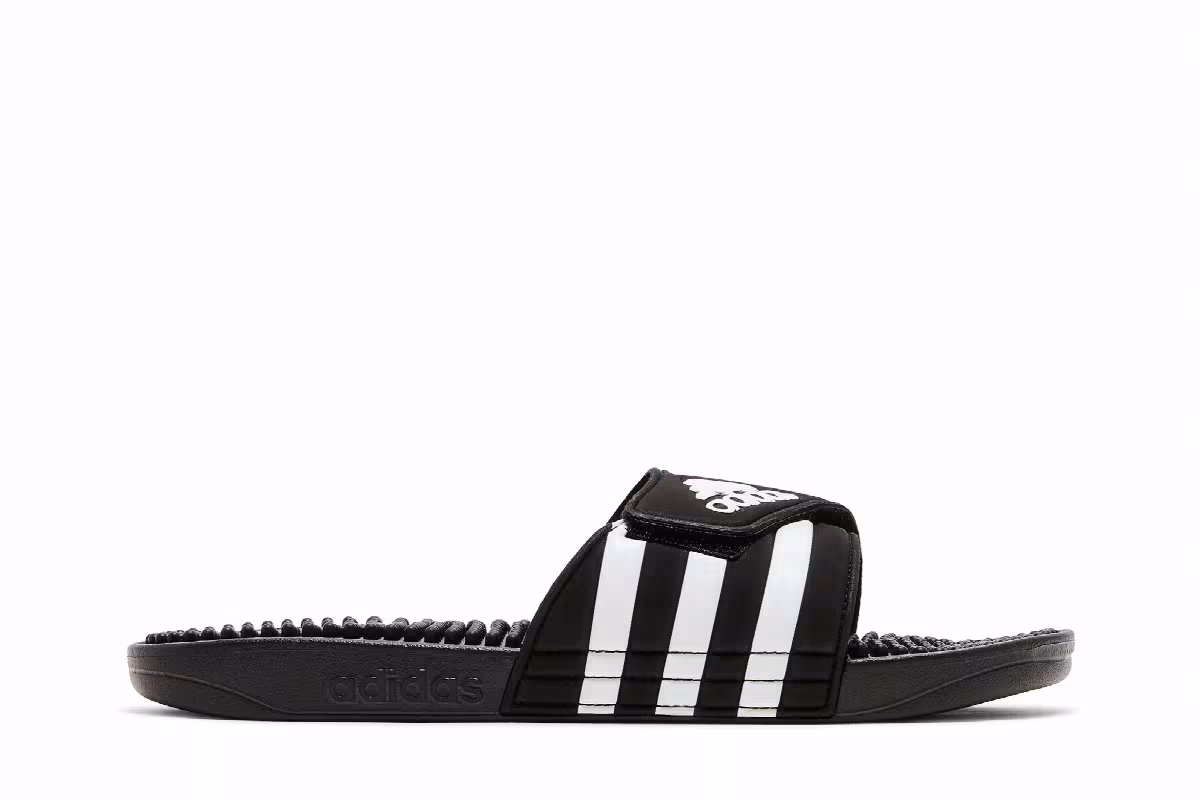 adidas Adissage Slides Core Black, view 2