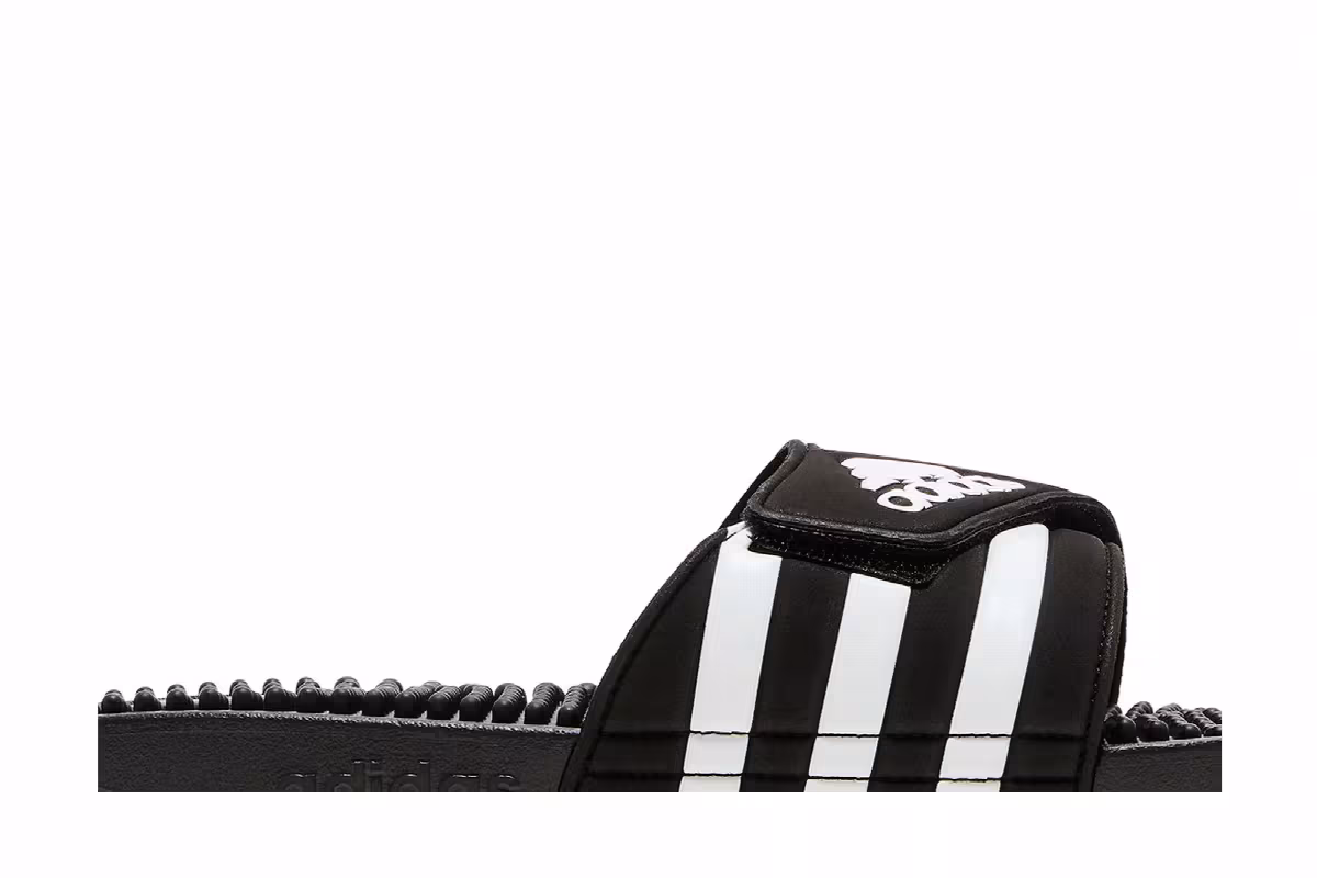 adidas Adissage Slides Core Black, view 3