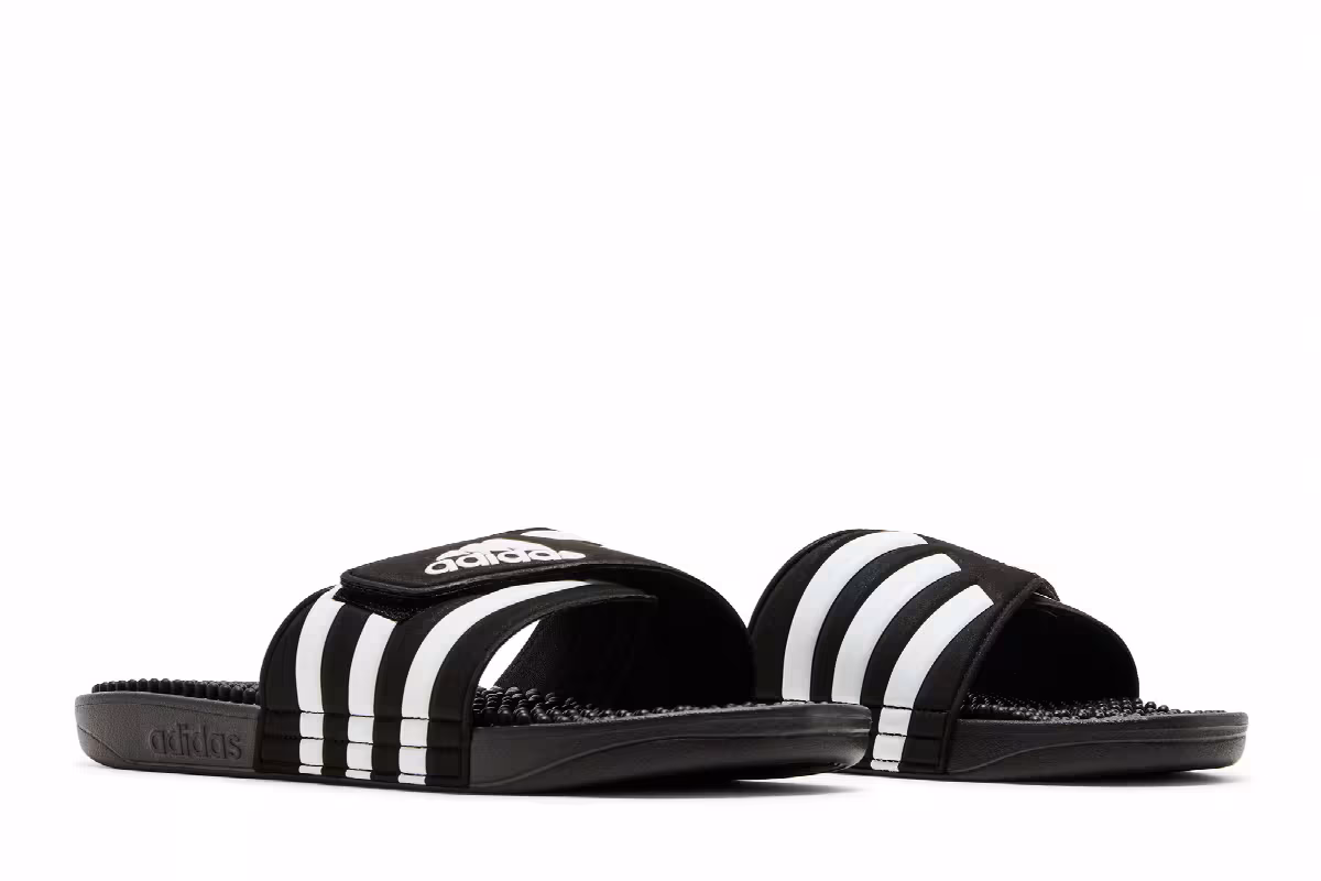 adidas Adissage Slides Core Black, view 9