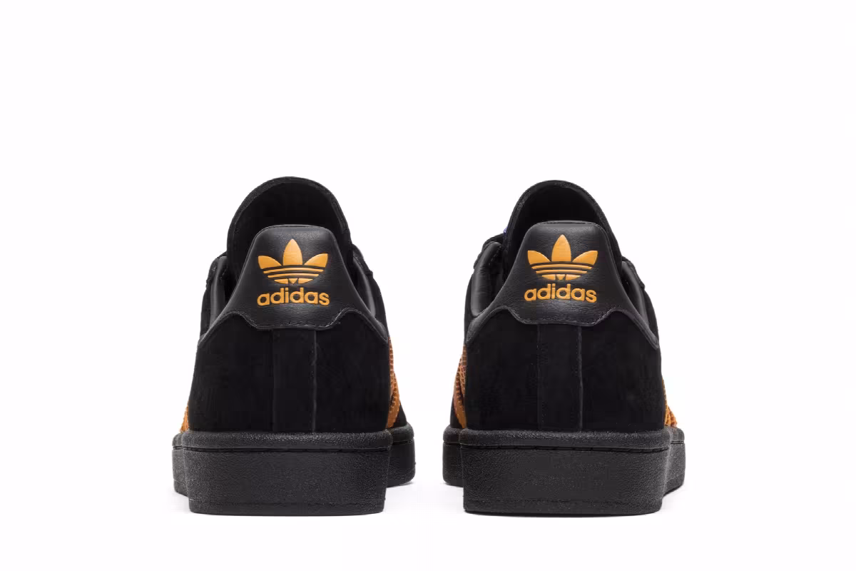 Porter x adidas Campus Black Orange, view 7
