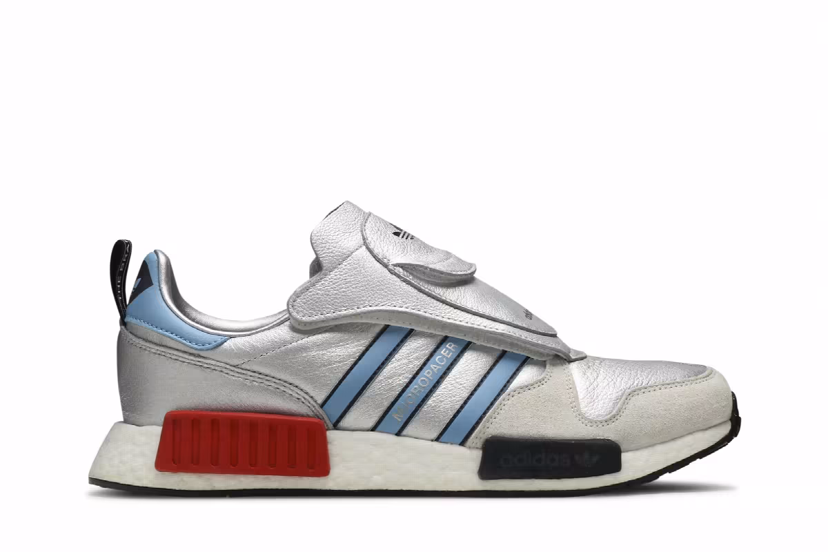adidas Micropacer R1 Silver Metallic, view 2
