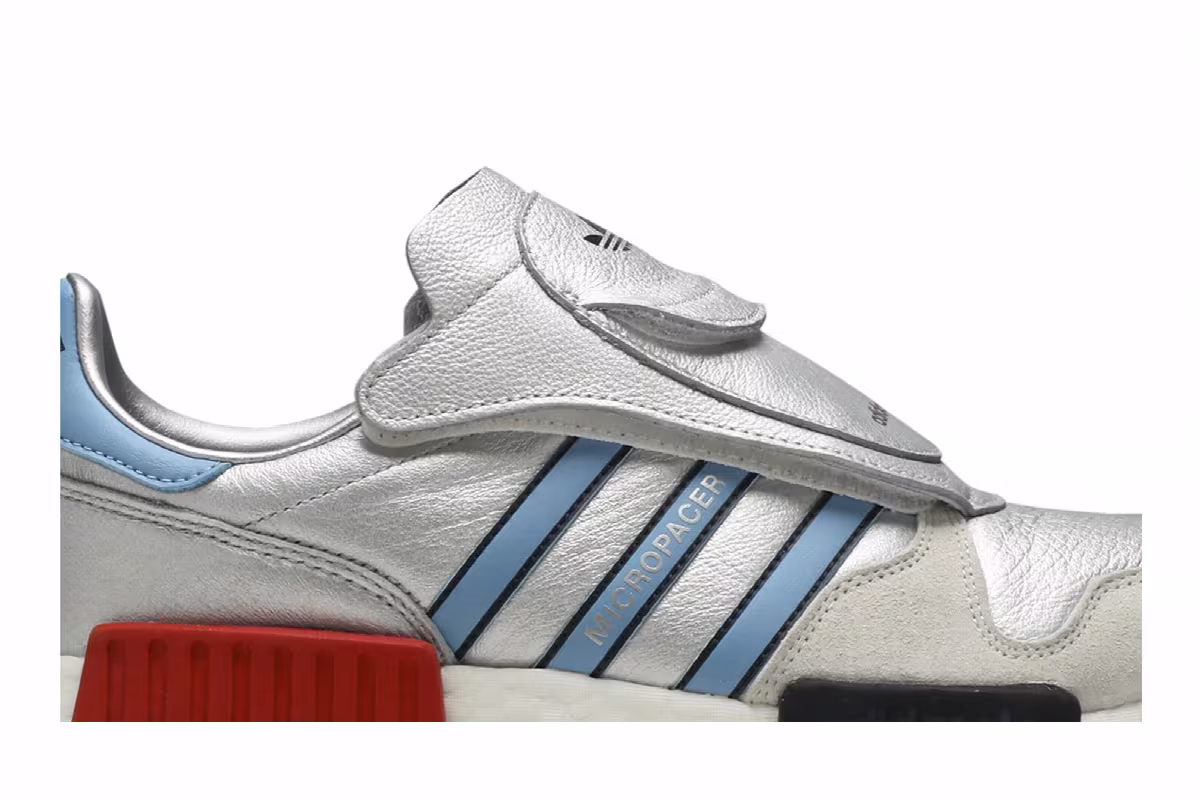 adidas Micropacer R1 Silver Metallic, view 3