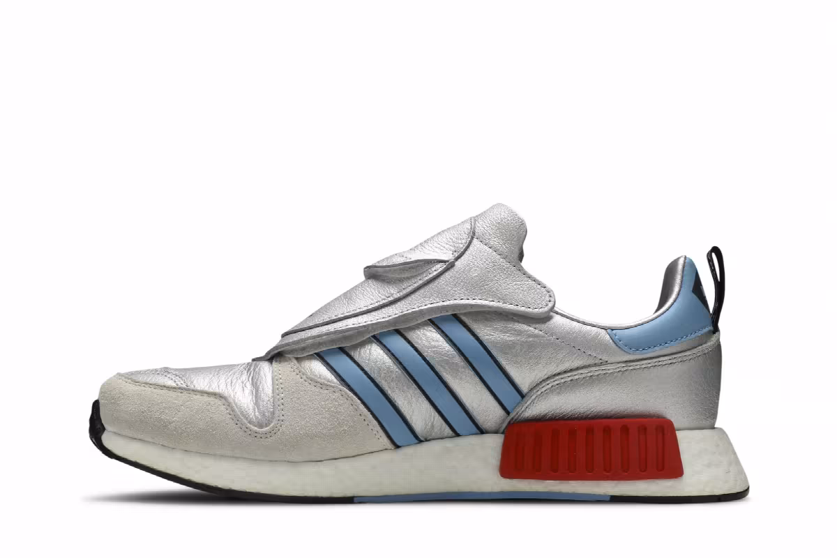adidas Micropacer R1 Silver Metallic, view 4