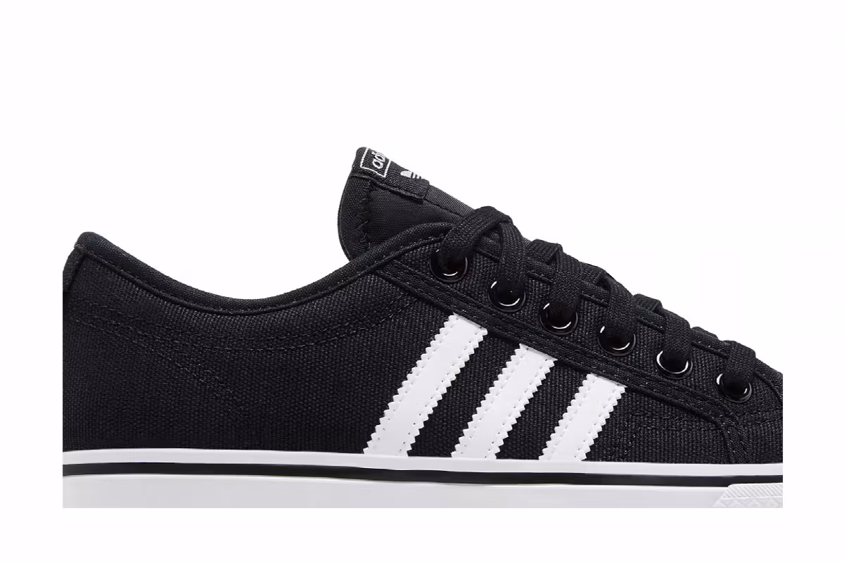 adidas Nizza Black White, view 3