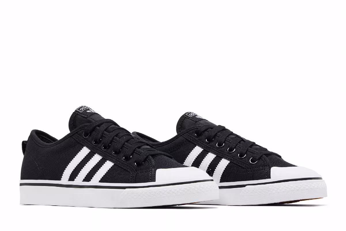adidas Nizza Black White, view 9