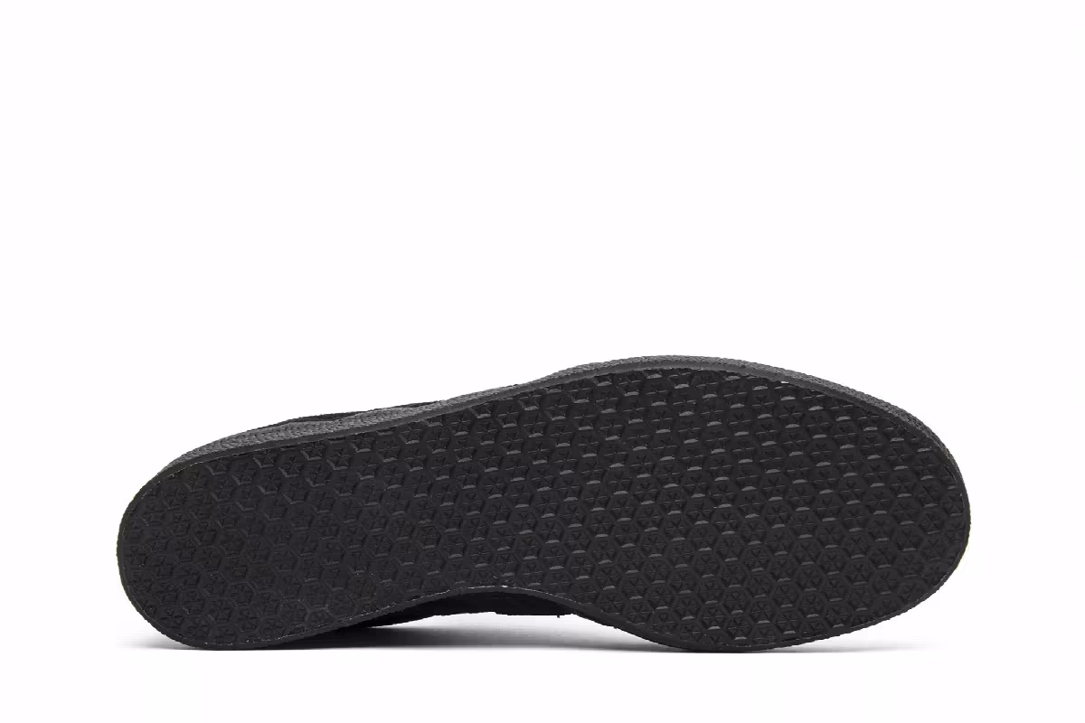 Neighborhood x adidas Gazelle Super Triple Black, view 5