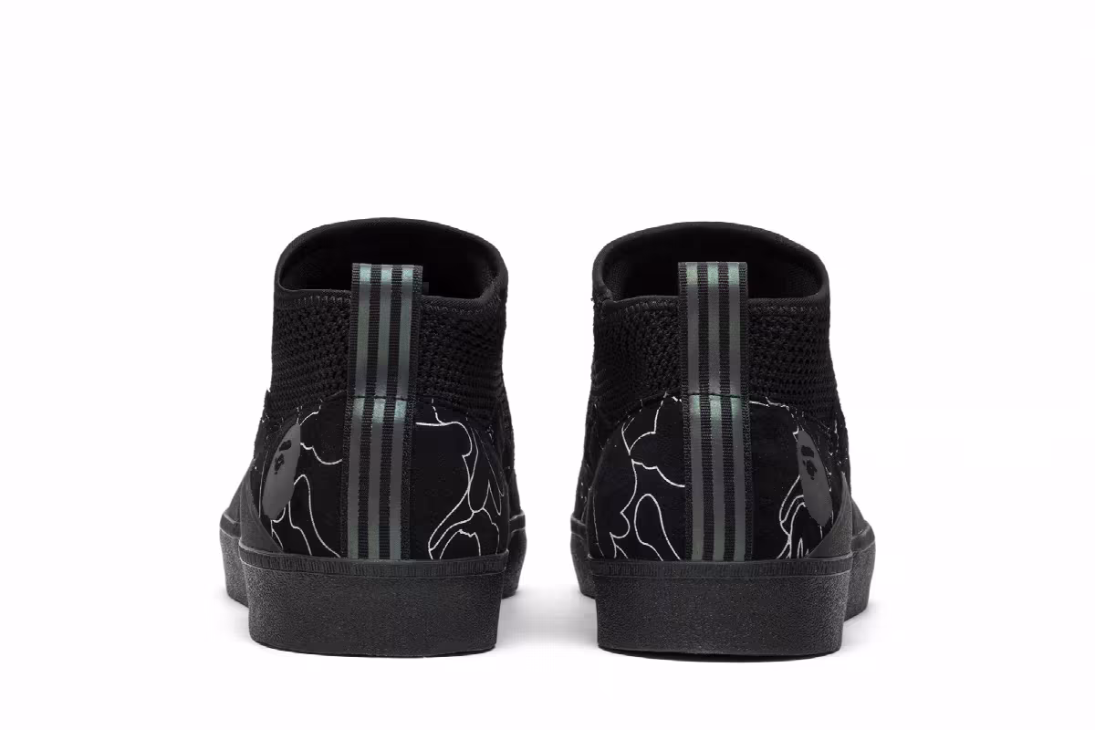 A Bathing Ape x adidas 3ST.002 Core Black, view 7