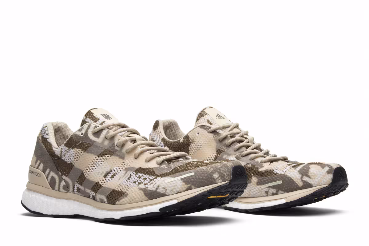 Undefeated x adidas adiZero Adios 3 Camo, view 9