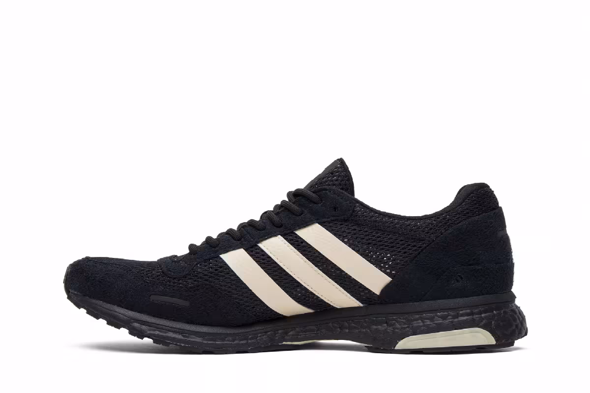 Undefeated x adidas adiZero Adios 3 Black, view 4