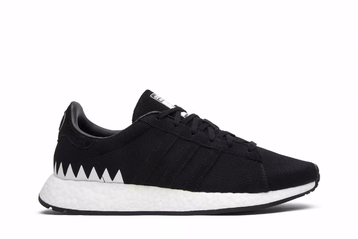 Neighborhood x adidas Chop Shop Black, view 2