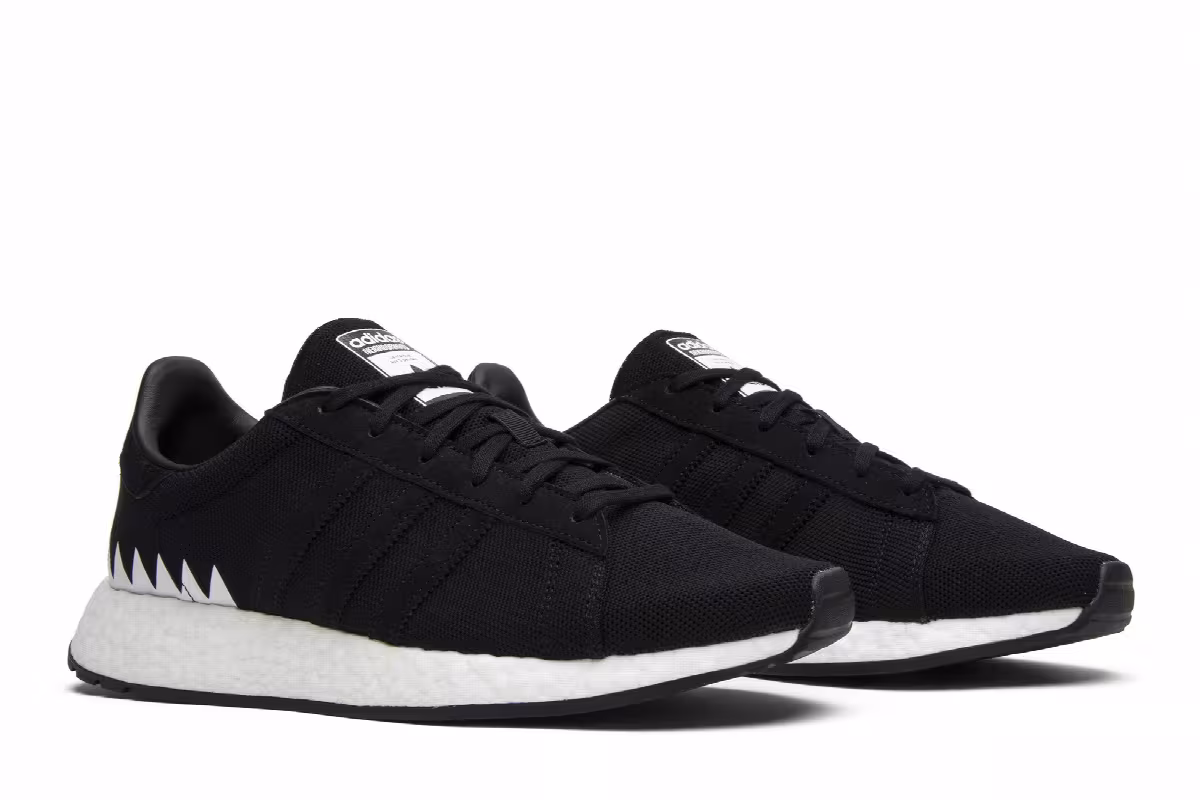 Neighborhood x adidas Chop Shop Black, view 9