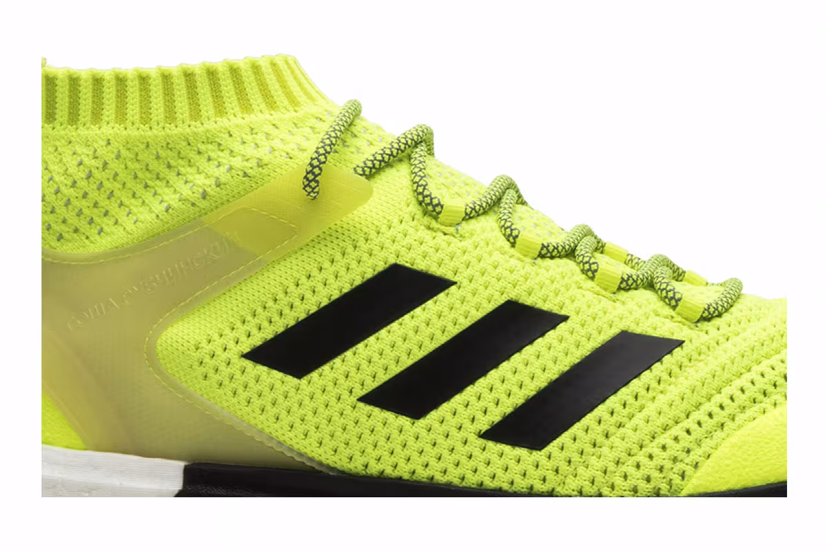 Gosha Rubchinskiy x adidas Copa Primeknit Boost Mid Solar Yellow, view 3