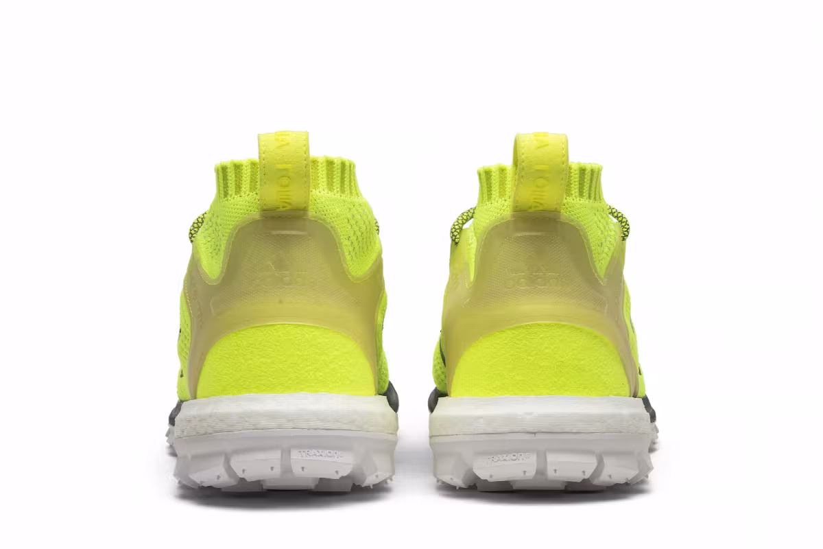 Gosha Rubchinskiy x adidas Copa Primeknit Boost Mid Solar Yellow, view 7