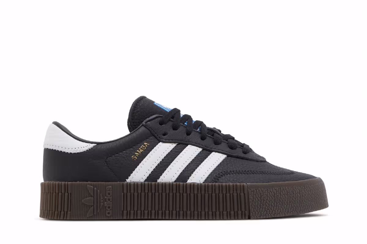 adidas Women's Sambarose Core Black, view 2