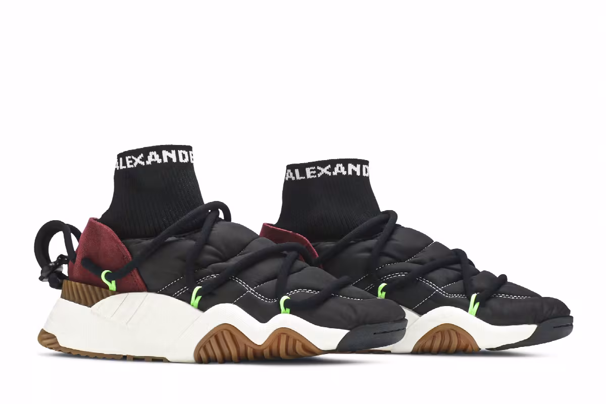 Alexander Wang x adidas Puff Trainer Core Black, view 9